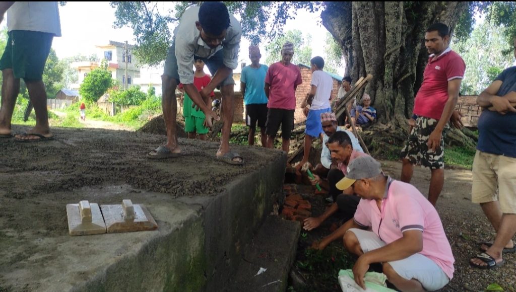 सलौराको पुरानो चौतारी मर्मत, सरैयामा नयाँ निर्माण हुने